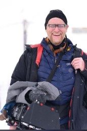 Thomas Stark Holland shooting in Svalbard